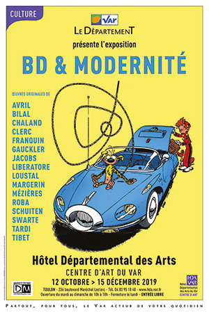 BD & Modernité à l'Hôtel Départemental des Arts - Toulon - Limpact