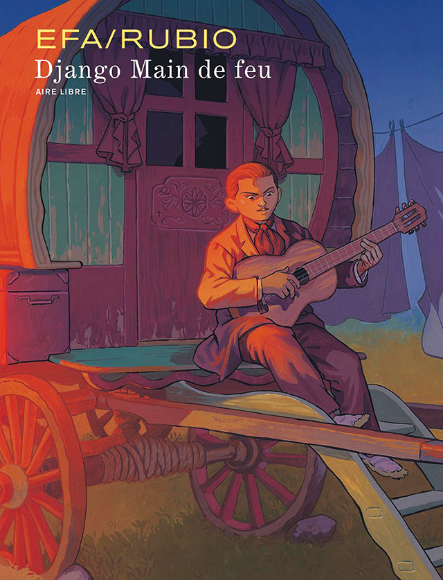 Django Main de Feude Efa et Rubio, collection Aire Libre - Éditions Dupuis - Limpact