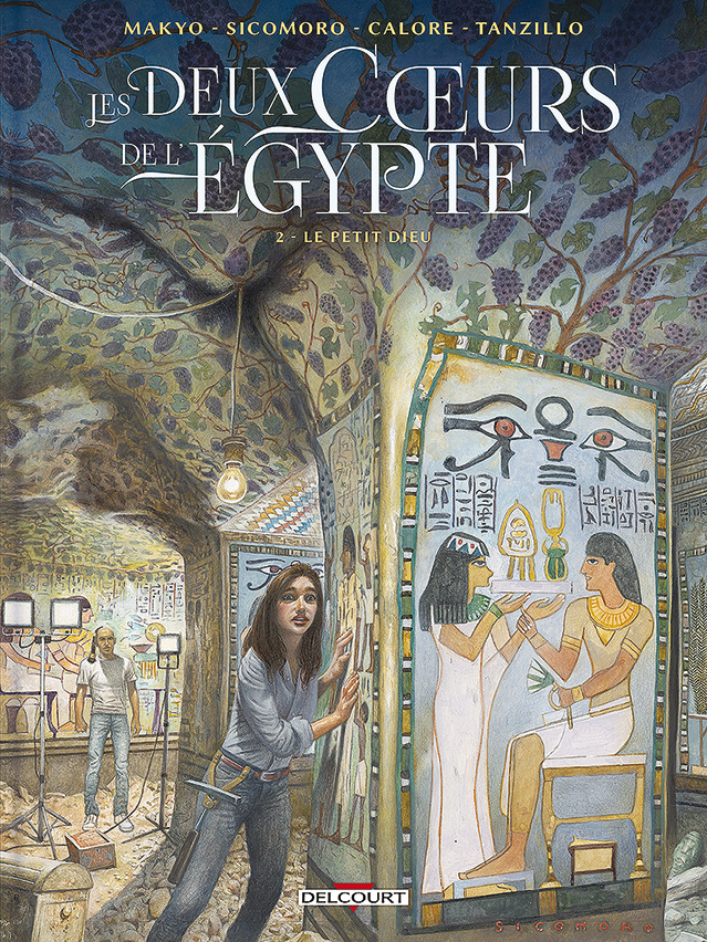 Les 2 cœurs de l’Egypte ,T2 : Le Petit Dieu de Makyo, Sicomoro et Calore Éditions Glénat - Limpact
